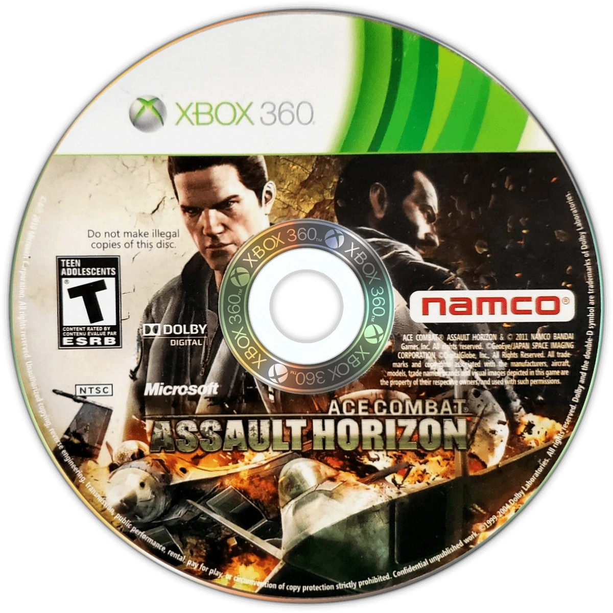 Ace Combat Assault Horizon box art