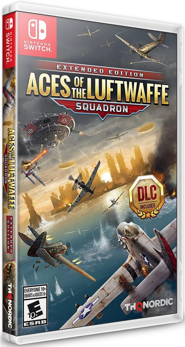 Aces of the Luftwaffe: Squadron box art