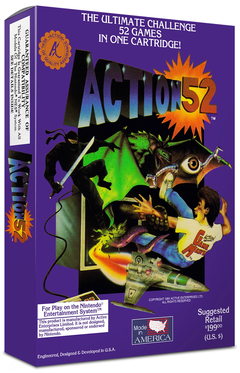 Action 52 box art