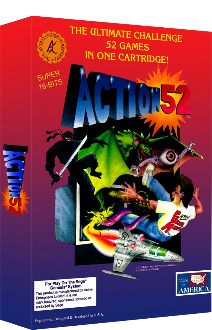 Action 52 box art