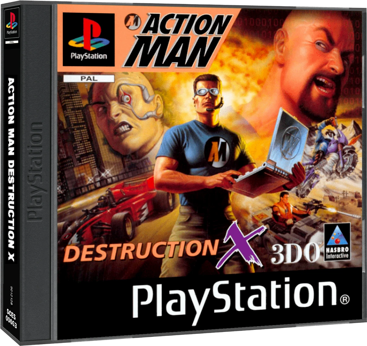 Action Man Destruction X box art