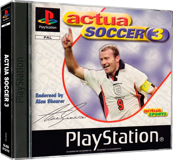Actua Soccer 3 box art