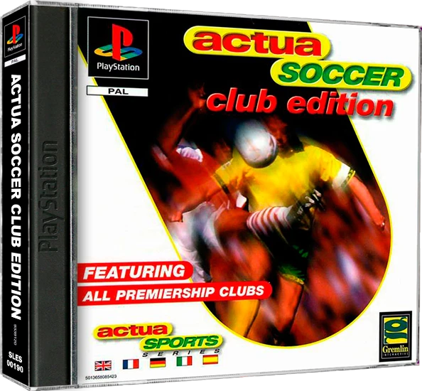 Actua Soccer Club Edition box art