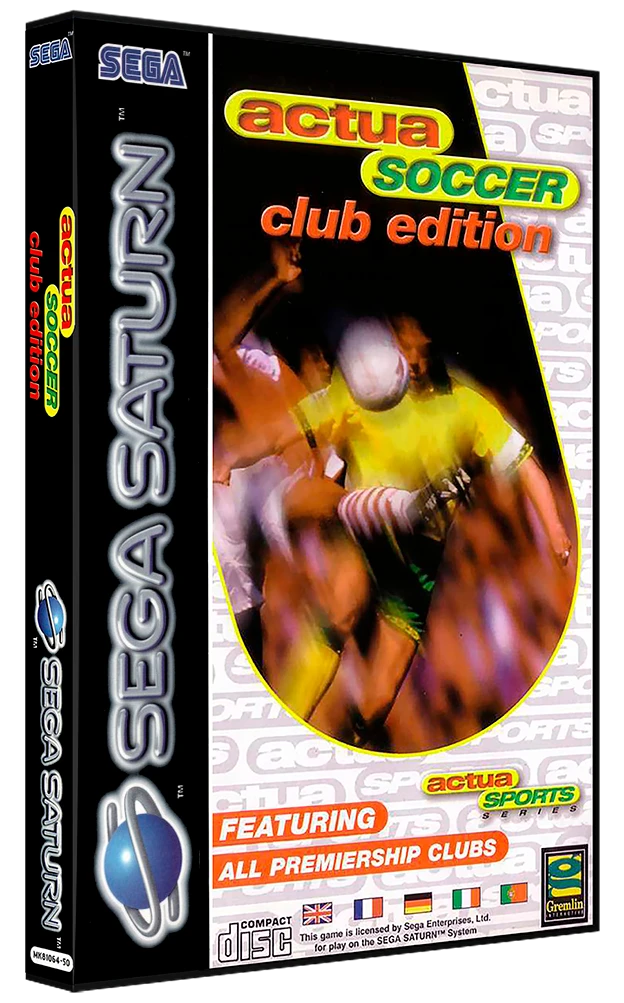 Actua Soccer Club Edition box art
