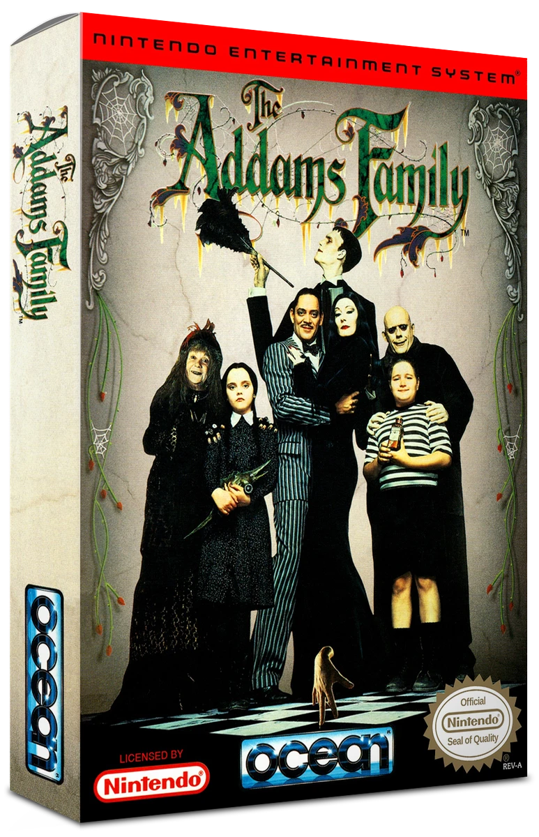Addams Family box art