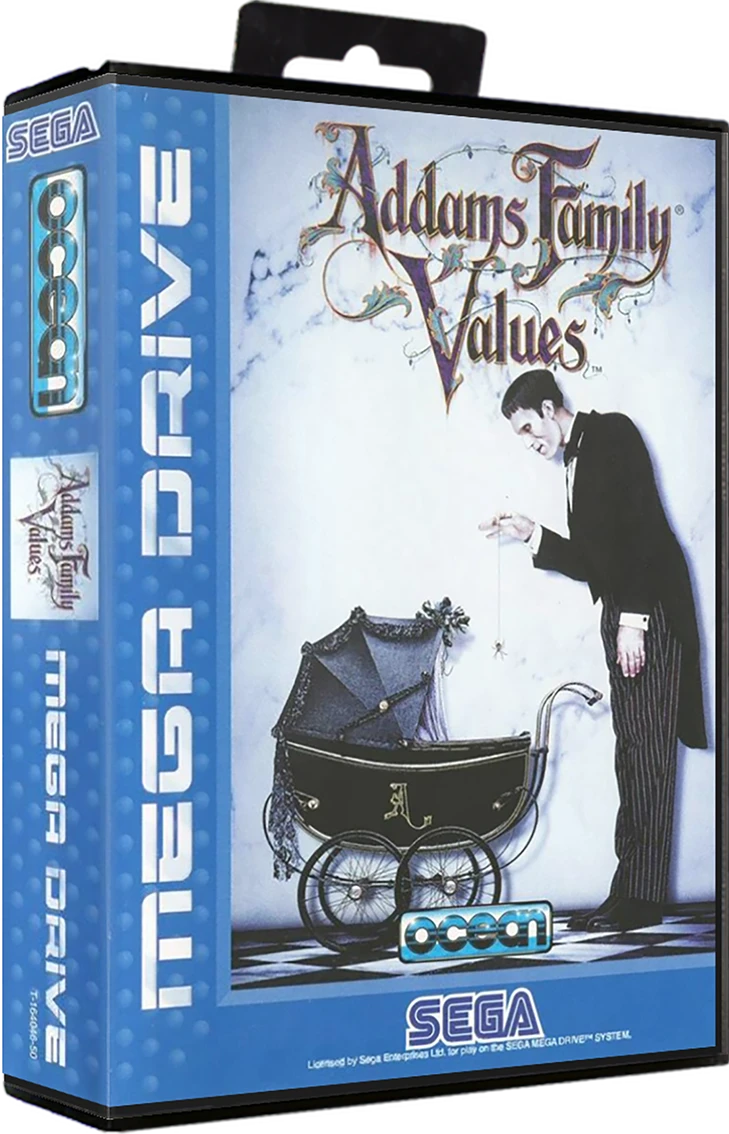 Addams Family Values box art