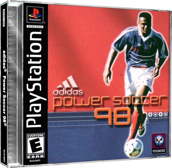 Adidas Power Soccer '98 box art