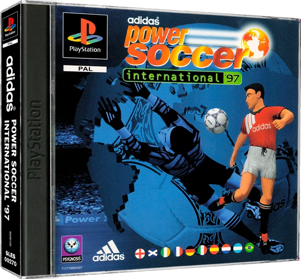 Adidas Power Soccer International '97 box art