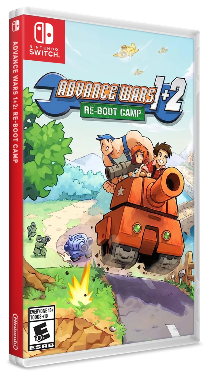 Advance Wars 1+2: Re-Boot Camp box art