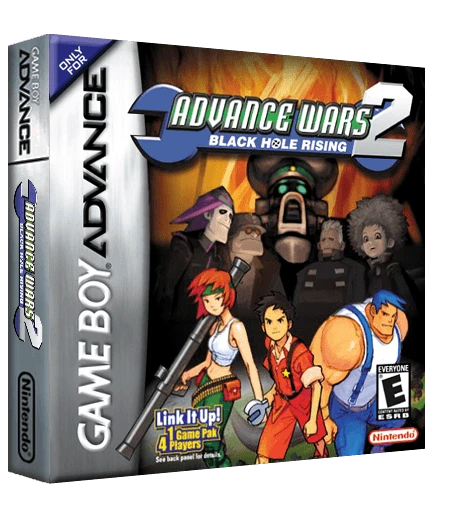 Advance Wars 2 Black Hole Rising box art