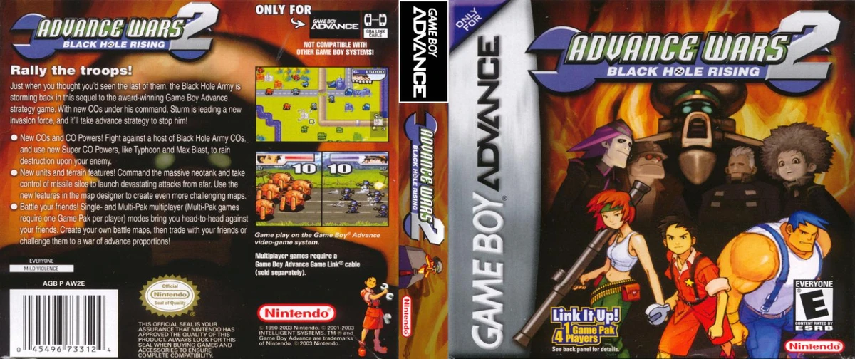 Advance Wars 2 box art