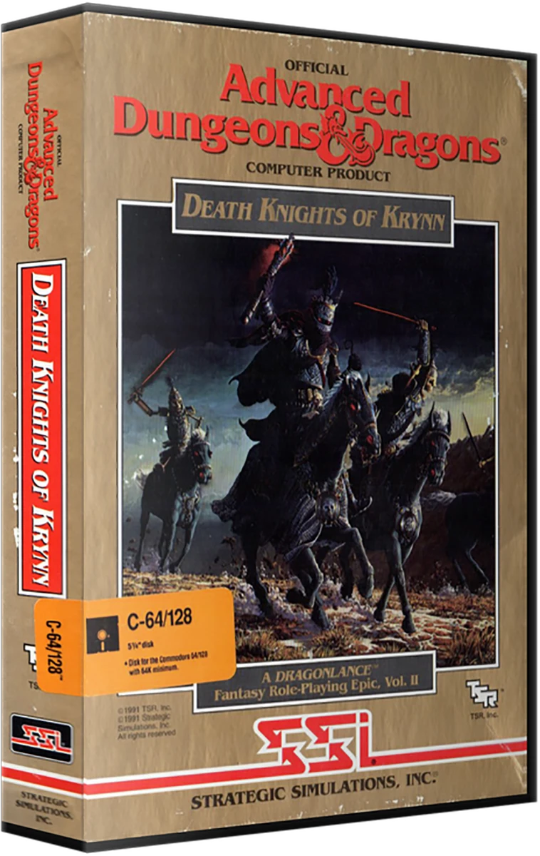 Advanced Dungeons & Dragons Death Knights of Krynn box art