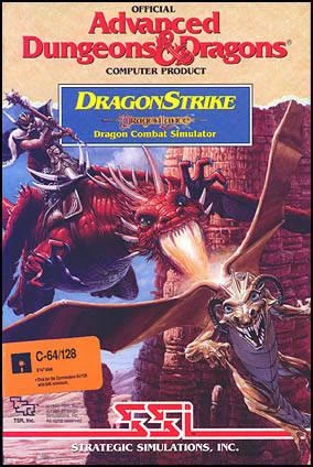 Advanced Dungeons & Dragons Dragon Strike Dragon Lance Combat Simulator box art
