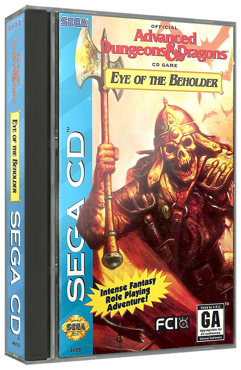 Advanced Dungeons & Dragons Eye Of The Beholder box art