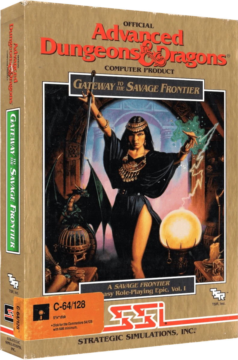 Advanced Dungeons & Dragons: Gateway To The Savage Frontier box art