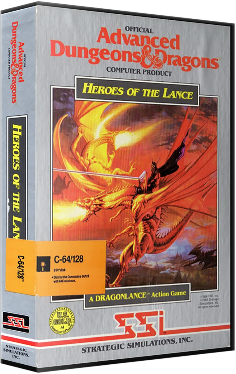 Advanced Dungeons & Dragons Heroes of the Lance box art
