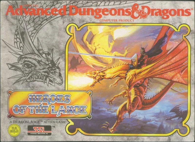 Advanced Dungeons & Dragons: Heroes of the Lance box art