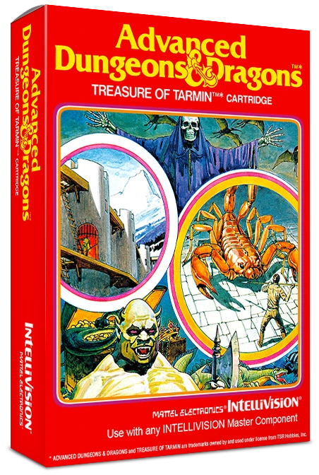 Advanced Dungeons & Dragons: Treasure of Tarmin box art