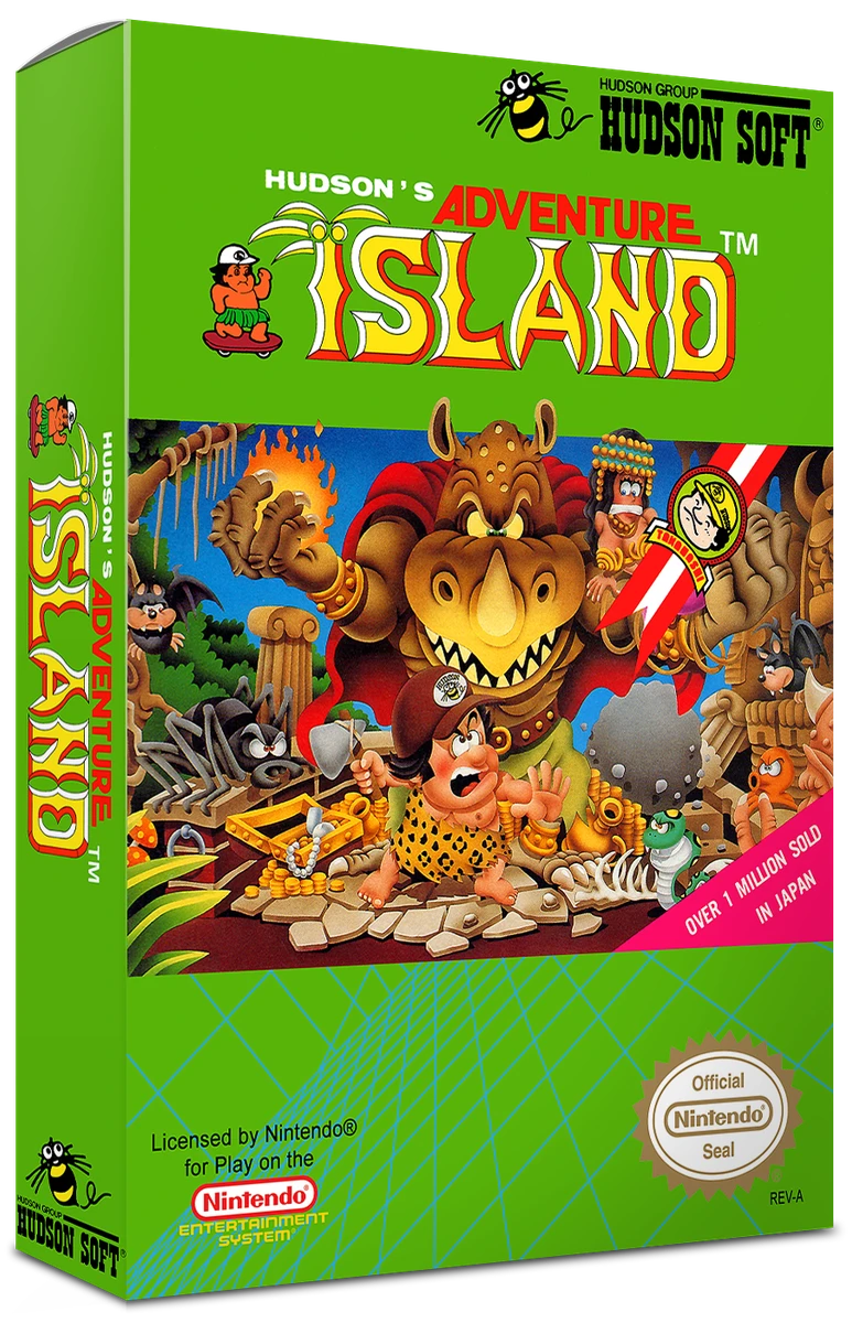 Adventure Island Classic box art