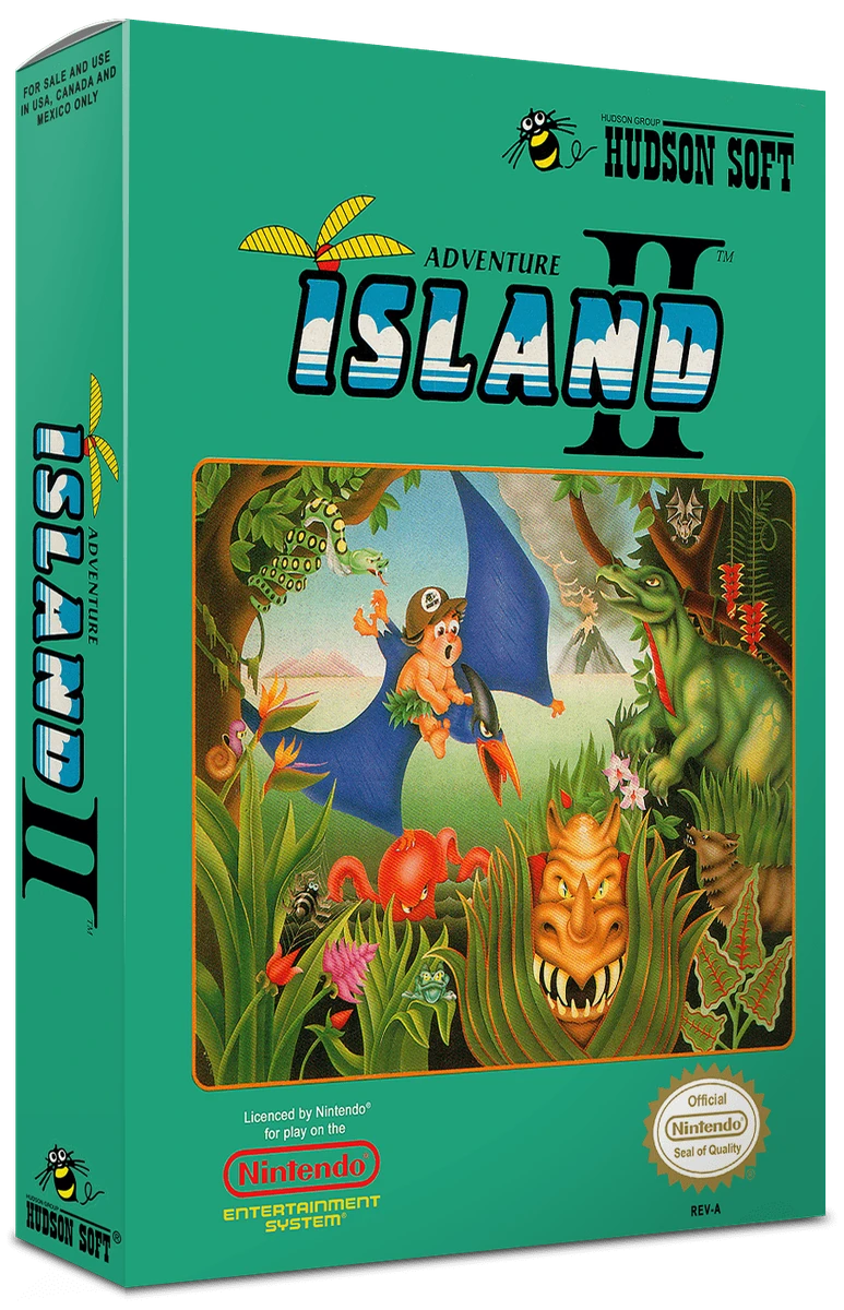 Adventure Island Part II box art