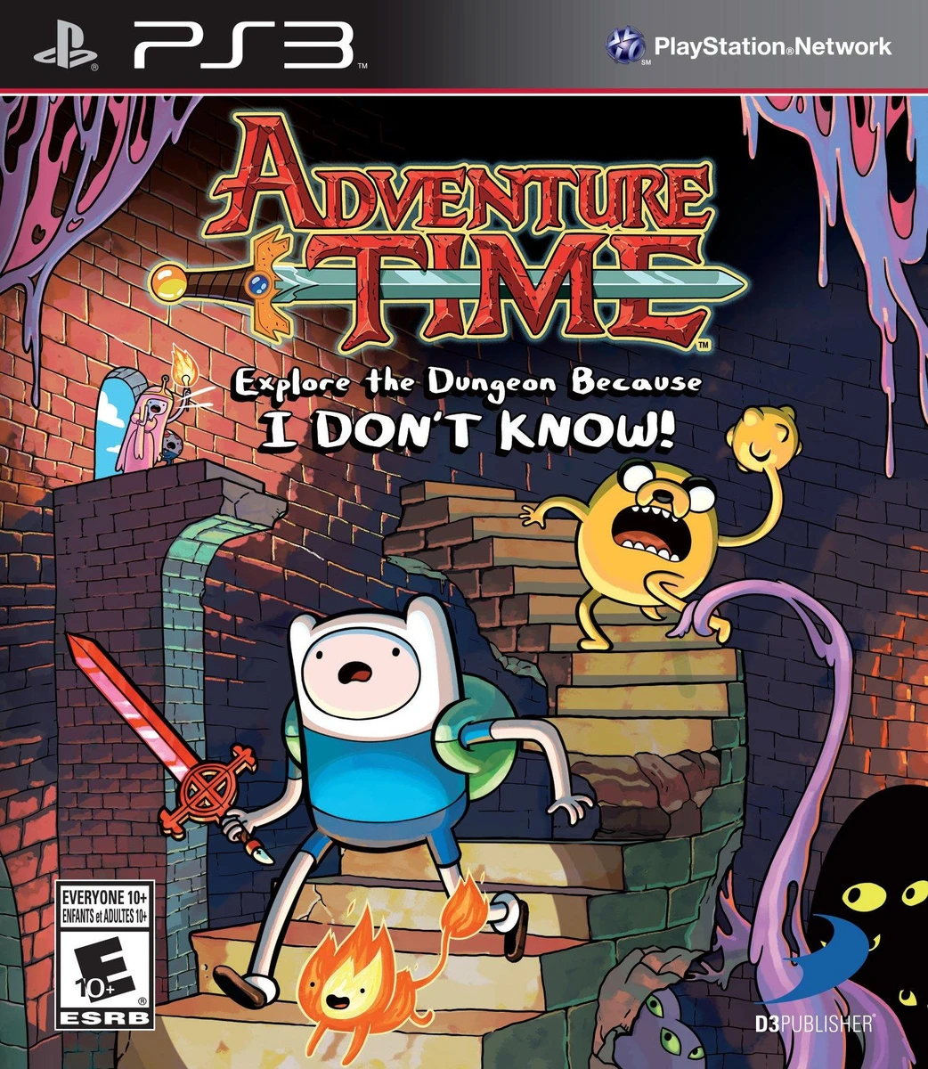 Adventure Time: Explore the Dungeon Because I Don't Know box art