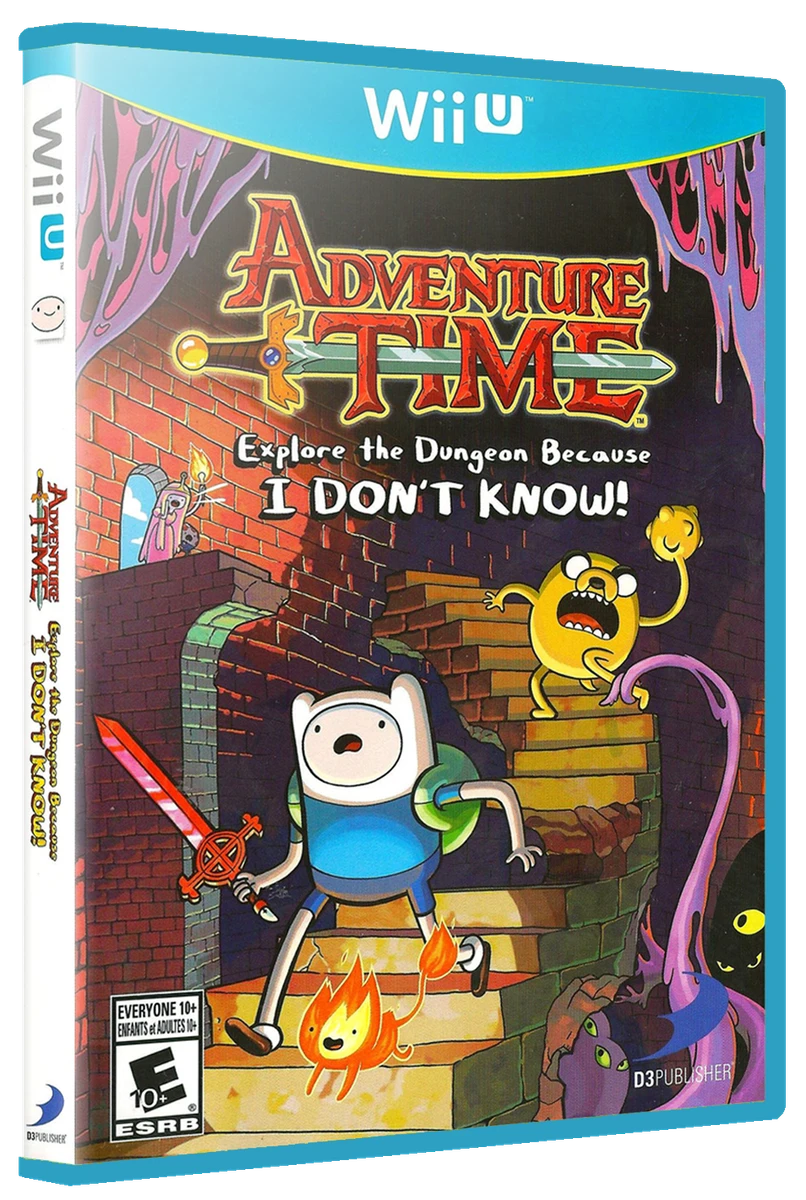 Adventure Time: Explore the Dungeon Because I Don't Know box art