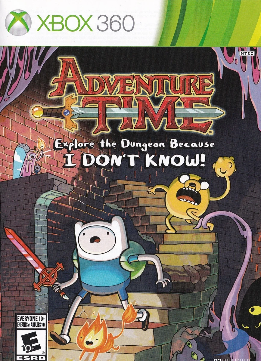 Adventure Time: Explore the Dungeon Because I Don't Know box art