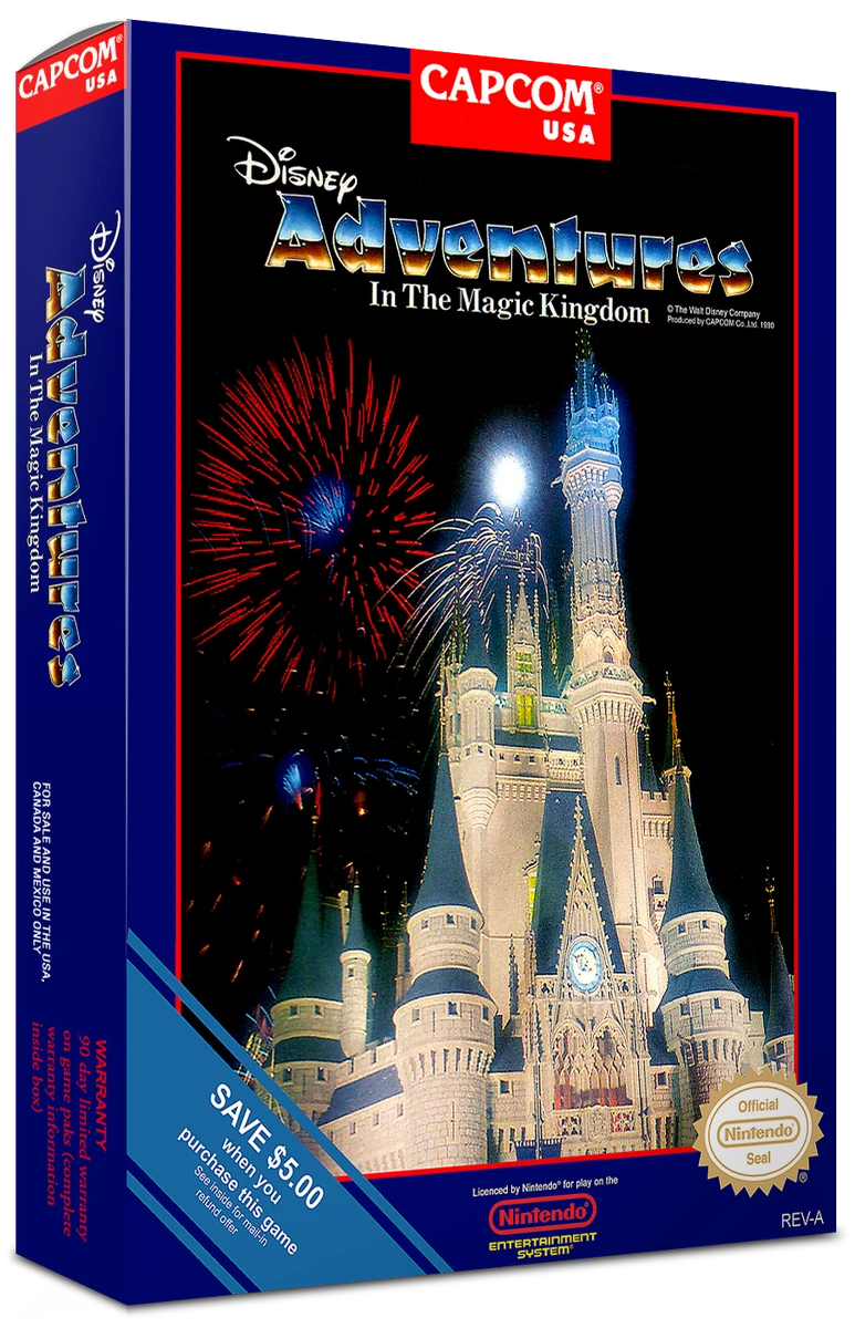 Adventures in the Magic Kingdom box art