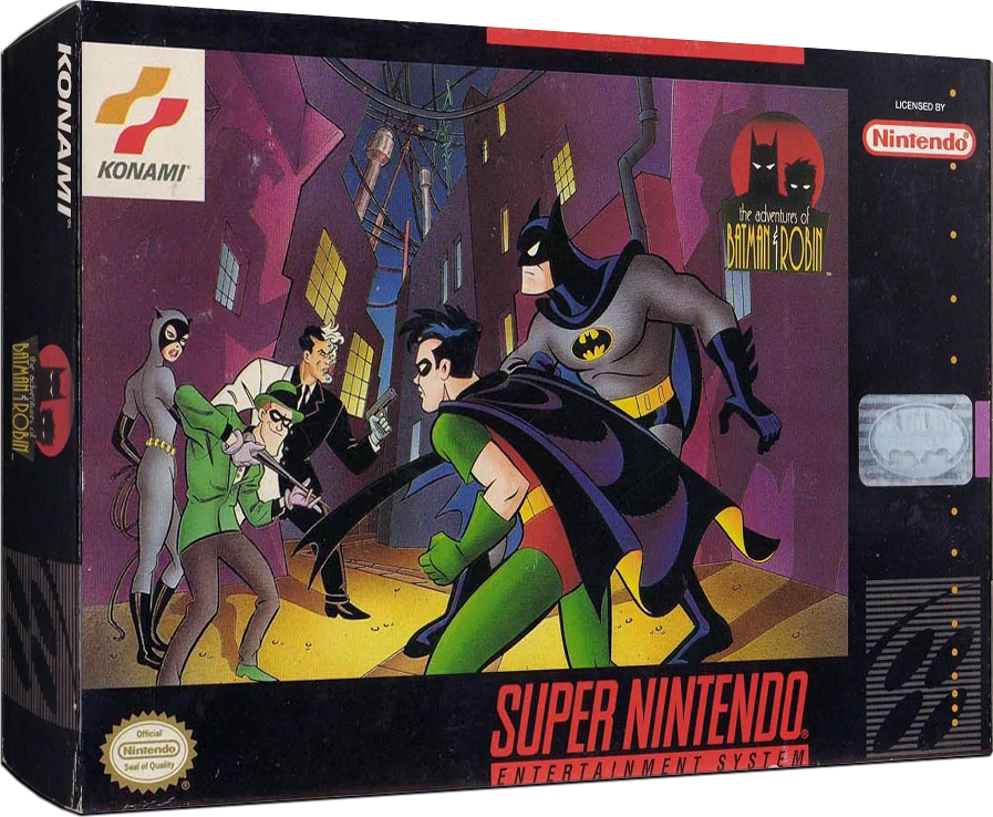 Adventures of Batman and Robin box art
