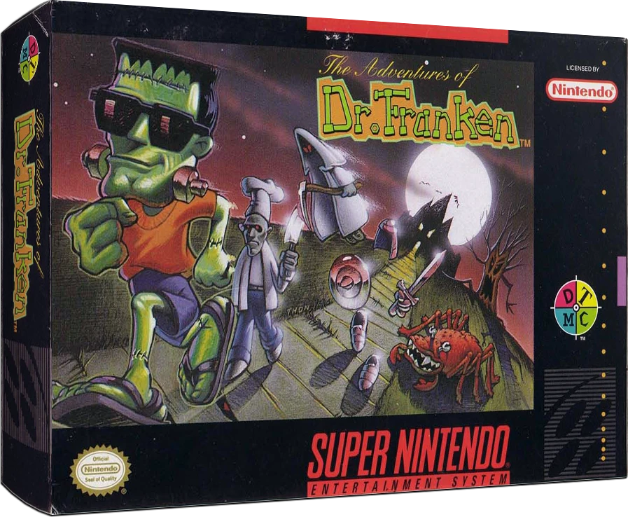 Adventures of Dr Franken box art