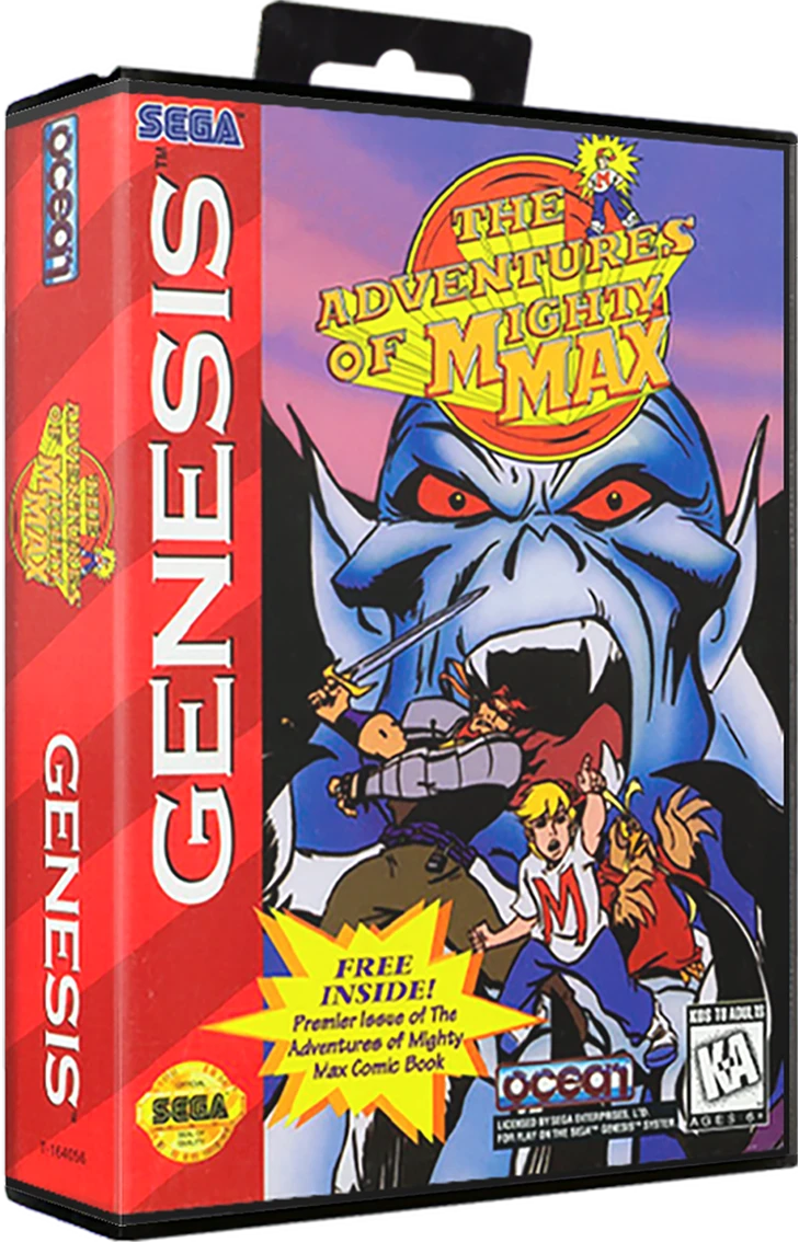 Adventures of Mighty Max box art