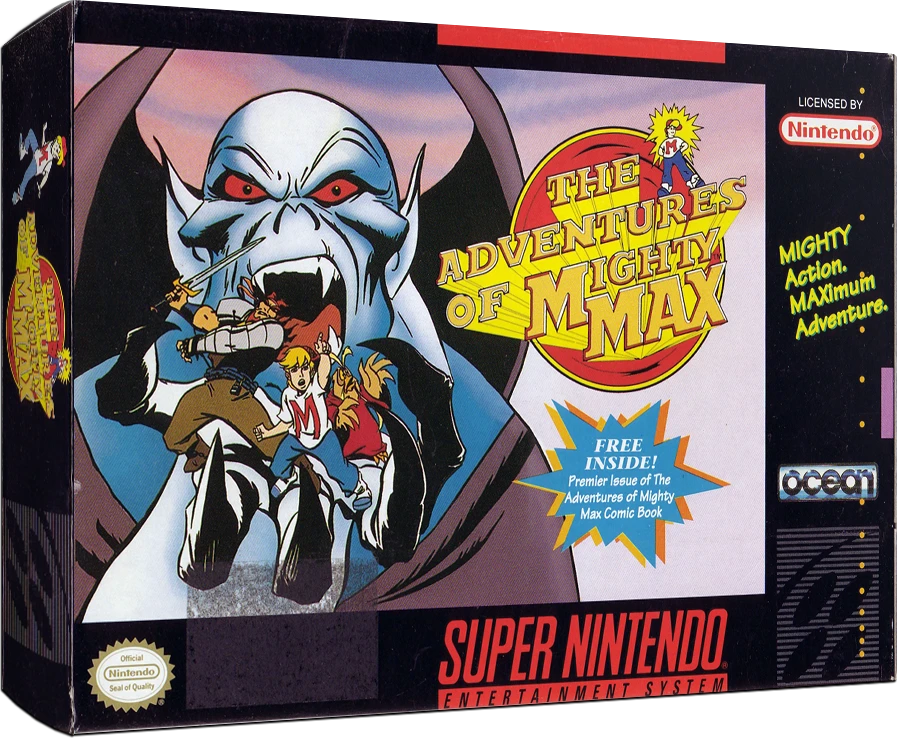 Adventures of Mighty Max box art