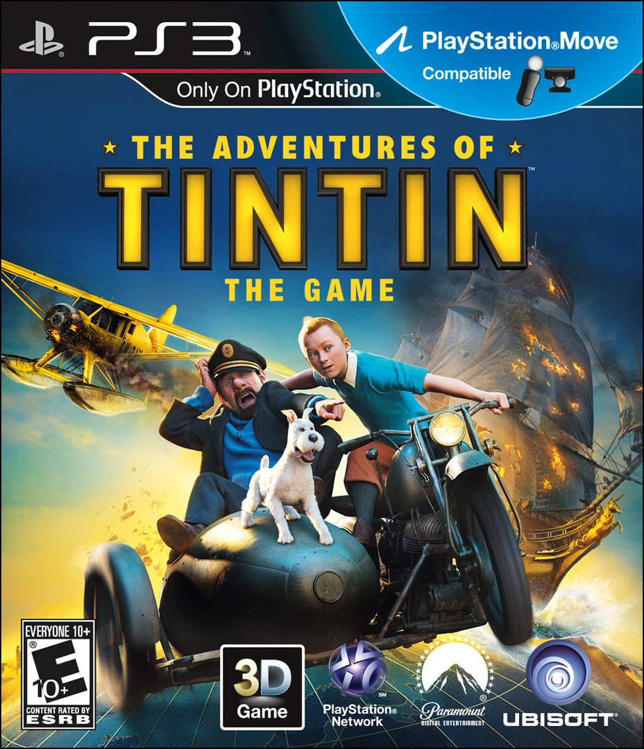 Adventures of Tintin: The Secret of the Unicorn box art