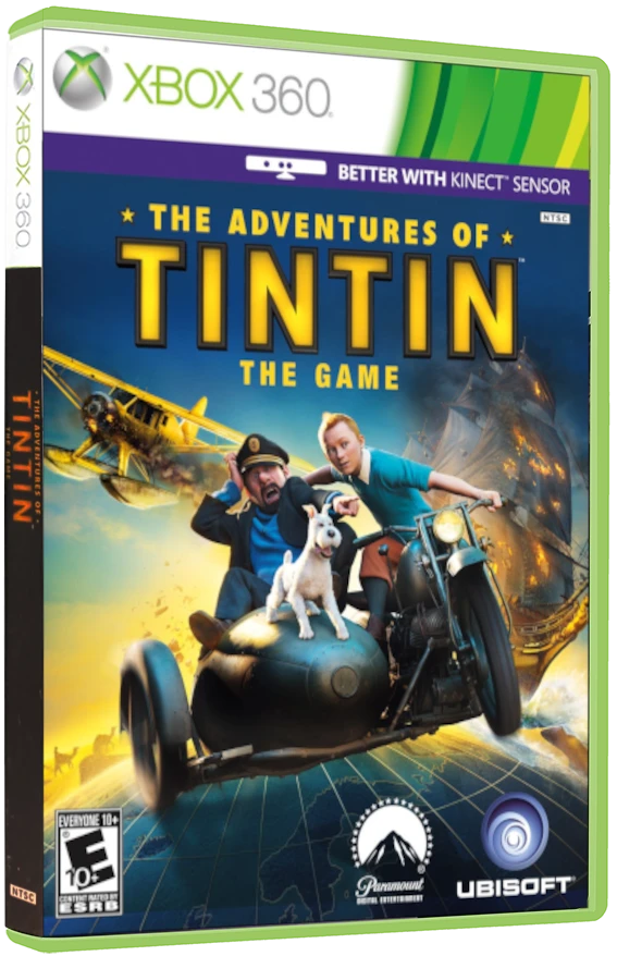 Adventures of Tintin: The Secret of the Unicorn box art