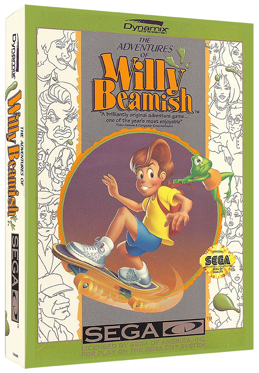Adventures of Willy Beamish box art
