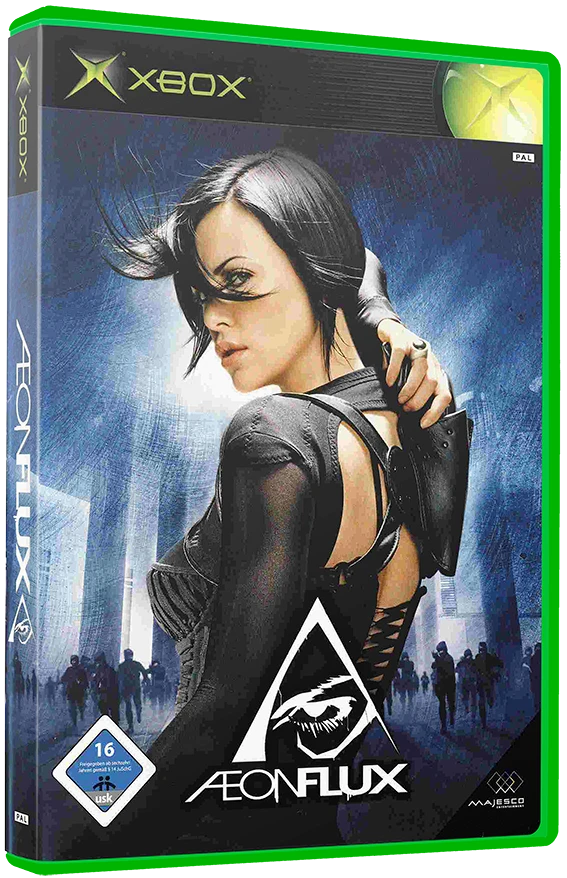 Aeon Flux box art
