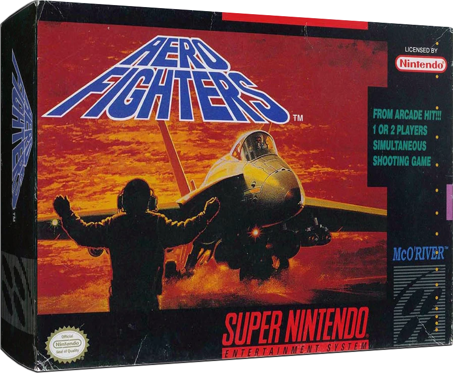 Aero Fighters box art