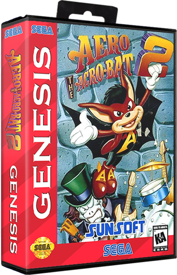 Aero The Acro-Bat 2 [Limited Run] box art