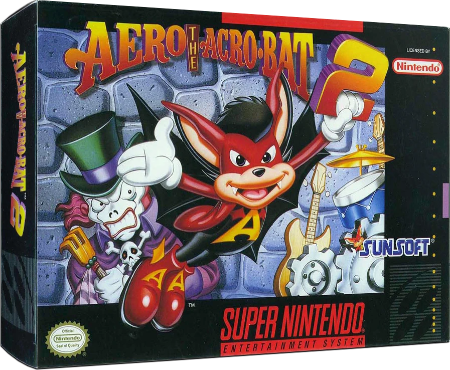 Aero The Acro-Bat 2 [Limited Run] box art