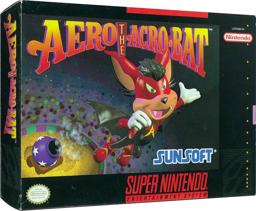 Aero the Acro-Bat [Limited Run] box art