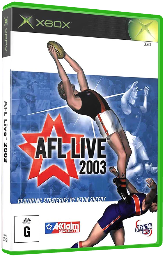 AFL Live 2003 box art