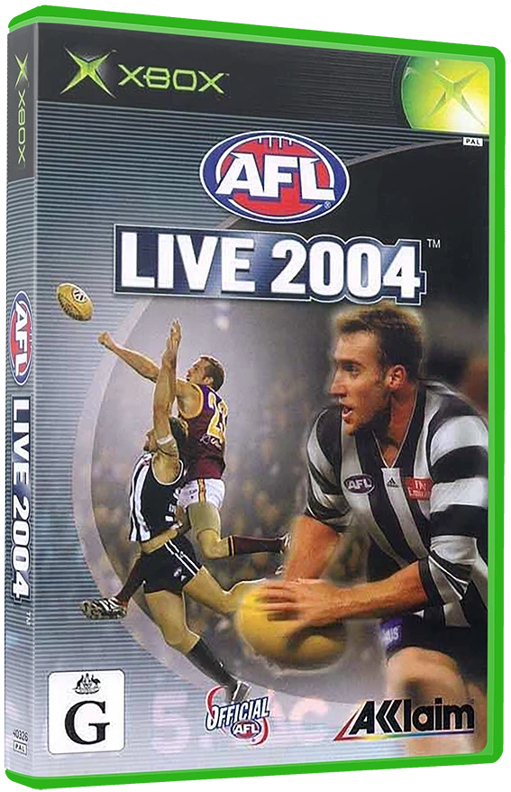 AFL Live 2004 box art