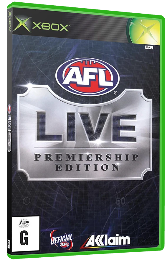 AFL Live Premiership Edition box art