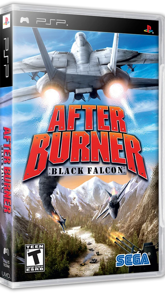 After Burner: Black Falcon box art
