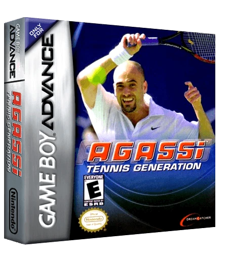Agassi Tennis Generation box art