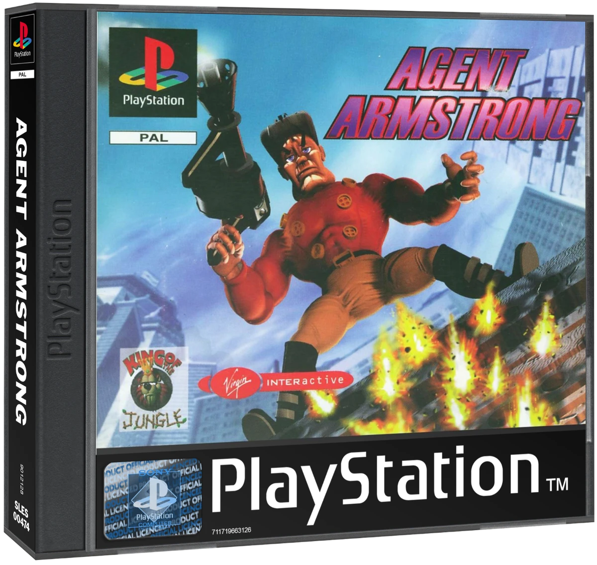 Agent Armstrong box art