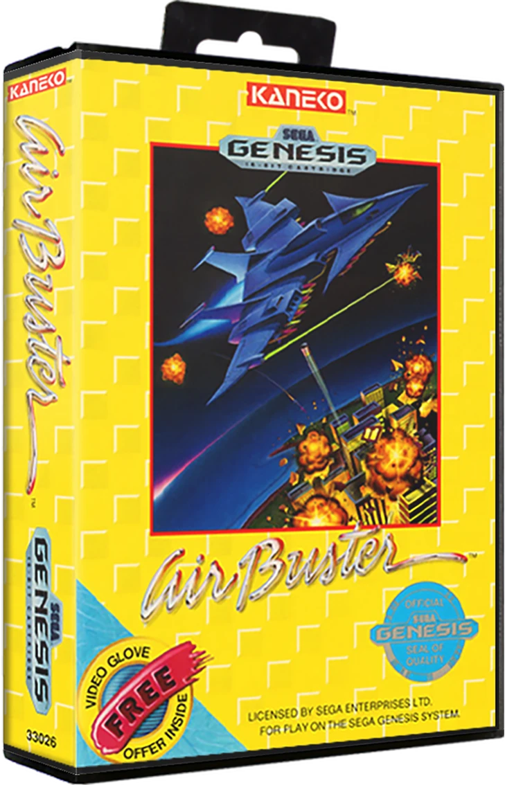 Air Buster box art