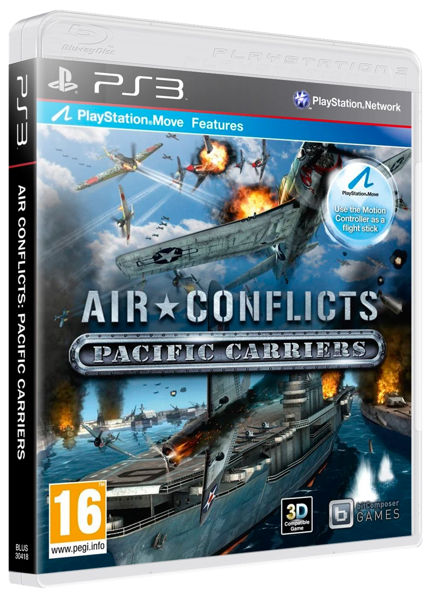 Air Conflicts: Pacific Carriers box art