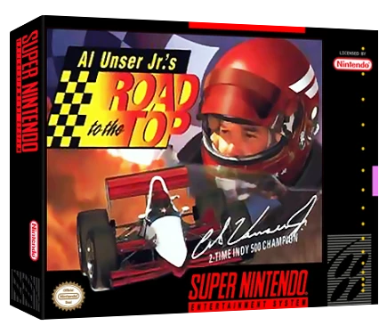 Al Unser Jr.'s Road to the Top box art