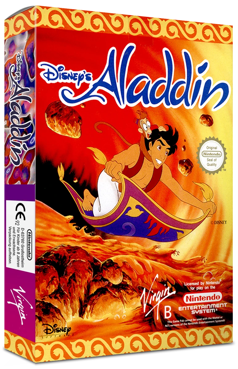 Aladdin box art